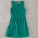 J. Crew Dresses | J. Crew Heavyweight Cotton Knit Mini Dress Green | Color: Green | Size: Xxsp