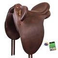 Bates Outback Heritage Leather Saddle w/CAIR - Test Ride - Large - Classic Brown - Smartpak