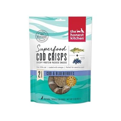 The Honest Kitchen Superfood Cod Crisps - Blueberry - 3 oz - Smartpak