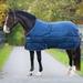 Amigo Insulator Stable Blanket - 69 - Medium/Lite - Navy w/ Navy Trim & White Piping - Smartpak