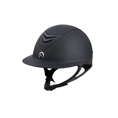 One K Defender Avance Wide Brim Helmet - S - Black Matte - Round Fit - Smartpak
