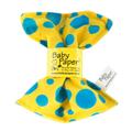 Yellow W/Blue Dots Baby Paper - YELLOW W-BLUE DOTS