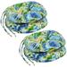 16-inch Round Tufted Indoor/Outdoor Chair Cushions (Set of 4) - 16"