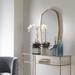 Uttermost Duronia 36" X 22" Contemporary Gold Vanity Bath Wall Mirror