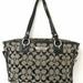 Coach Bags | Coach Gallery Signature Zipper Tote | Color: Black/Gray | Size: Os