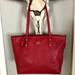 Coach Bags | Coach City Zip Top Tote Bag Retail $298 Red | Color: Red | Size: Os