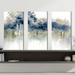 Loon Peak® Waters Edge I - Multi-Piece Image Wrapped Canvas Painting Print Canvas in White | 24 H x 36 W x 0.75 D in | Wayfair