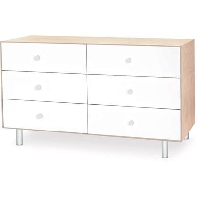 Oeuf 6 Drawer Dresser - Classic - Birch/White