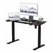 Latitude Run® Huckell Height Adjustable Standing Desk Wood/Metal in Brown | 48 W x 24 D in | Wayfair 3C5EE67E7B2348C2B443C90D643F21D5