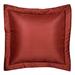 Mercer41 Adiya 100 % Polyester Cover Envelope Sham Polyester in Brown/Red | 31 H x 31 W x 0.18 D in | Wayfair 05255AC604CB488AB93007534C22B655