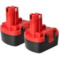 2x batteria compatibile con Bosch gsb 14.4, gsr 14.4, gsr 14.4V, gsr 14.4V-2B, gst 14.4V, gws 14.4V