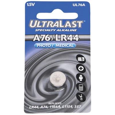 Ultralast(R) Alkaline Photo/Medical Button Cell Battery - N/A