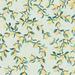 Citrus Grove - Fruit and Leaves Removable Peel and Stick Canvas Texture Wallpaper