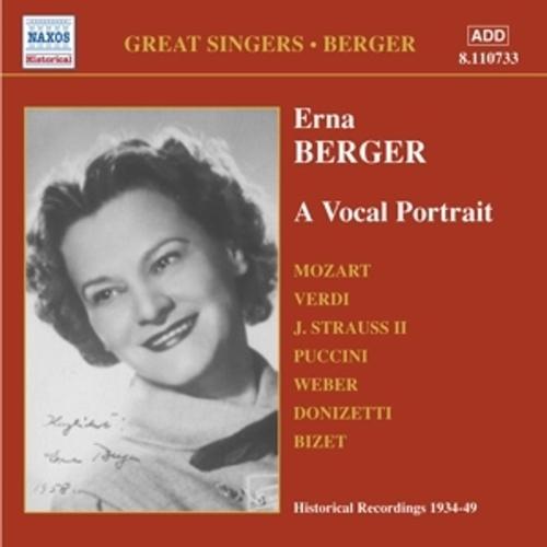 A Vocal Portrait - Erna Berger, Erna Berger, Erna Berger. (CD)