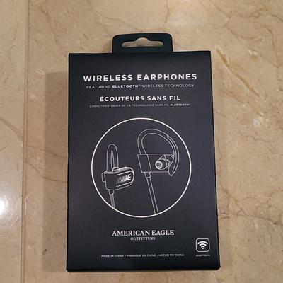 American Eagle Outfitters Headphones | New American Eagle Wireless Bluetooth Earphones | Color: Black | Size: Os