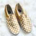 Vans Shoes | 2x Hp | Vans Checkerboard Low Top Slip On Sneakers | Color: White/Yellow | Size: 9