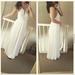 Urban Outfitters Dresses | Kimchi Blue High Neck White Maxi Dress | Color: Cream/White | Size: S