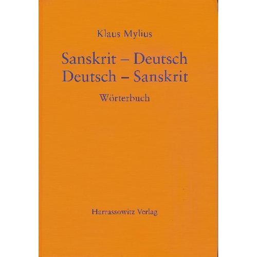 Sanskrit-Deutsch /Deutsch-Sanskrit - Klaus Mylius, Gebunden