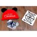 Disney Matching Sets | Disney Mickey Mouse My 1st Christmas Lot | Color: Gray/Red | Size: 6-9mb