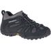 Merrell Cham 8 Stretch WP Hiking Shoes - Men's Black/Grey 9 US J034177-09.0