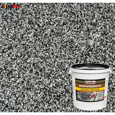 Buntsteinputz Mosaikputz BP30 (schwarz, grau, weiss) 25kg Absolute ProfiQualität Image