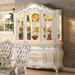 ACME Chantelle Hutch & Buffet, Pearl White (1Set/2Ctn)