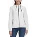 Tommy Hilfiger Ladies' Windbreaker Rain Hooded Jacket, White Small