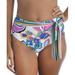 Mandalay Printed High-Waist Bikini Bottoms