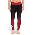 NCAA Women's South Carolina Fighting Gamecocks Gradient Print Leggings, Black