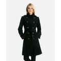 London Fog - Women's Plus Size DB Trench Coat W Button Out Lining - Black