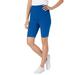 Woman Within Women's Plus Size Stretch Cotton Bike Short