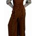 Scully RW529-BRN-14 Women Rangewear Brushed Twill Riding Skirt - Brown, Size 14
