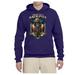 Honor Sacrafice Comfort Beloved Left Behind Mens Americana / American Pride Hooded Sweatshirt Graphic Hoodie, Purple, Large