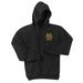 New Haven Script Logo Pullover Hoodie Sweatshirt Black Adult L [57]