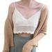 Womens Sexy Crochet Summer Tank Tops Casual Sleeveless Loose Fitting V Neck Hollow Out Sweater Vest Cami Shirt