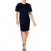 Lauren Ralph Lauren Womens Akinlana Velvet Bell Sleeve Cocktail Dress