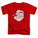 Popeye - Head - Toddler Short Sleeve Shirt - 4T