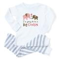 CafePress - Big Cousin Elephant - Toddler Long Sleeve Pajama set