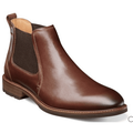 Florsheim Lodge Plain Toe Gore Boot Casual Chestnut Leather 14285-205