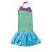 VIKING GLORY Kids Ariel Little Mermaid Set Girl Princess Dress Party Cosplay Costume Clothing Clothes