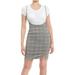 Made by Olivia Women's Plaid Print Strappy Suspender Dress
