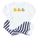 CafePress - Transparent Duck Duck - Toddler Long Sleeve Pajama set