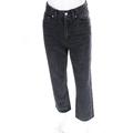 Pre-ownedRebecca Minkoff Womens Denim High Rise Straight Leg Jeans Black Size 25