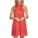 1.State Womens Coral Drop Waist Shift Dress