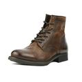 Asher Green Mens Leather AG583 High Top Lace Up Genuine Leather Boot Tan Size 9