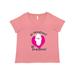 Anti-Valentine's Day No Valentine? No Prob-Llamma! Cute Lllama Women's Plus Size V-Neck