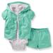 Carters Baby Clothing Outfit Girls Quick & Cute 3-Piece Cardigan Set