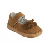 Wee Squeak Moccasin Brown Shoe Size: 8, Color: Brown