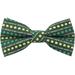 Jacob Alexander Men's Happy St. Patrick's Day Shamrocks Pre-Tied Clip-On Bow Tie