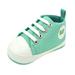 Stibadium Infant Baby Boys Girls High Tops Ankle Sneakers Soft Anti-Slip Sole Lace-up PU Leather Moccasins Toddler Newborn Prewalker First Walking Crib Shoes